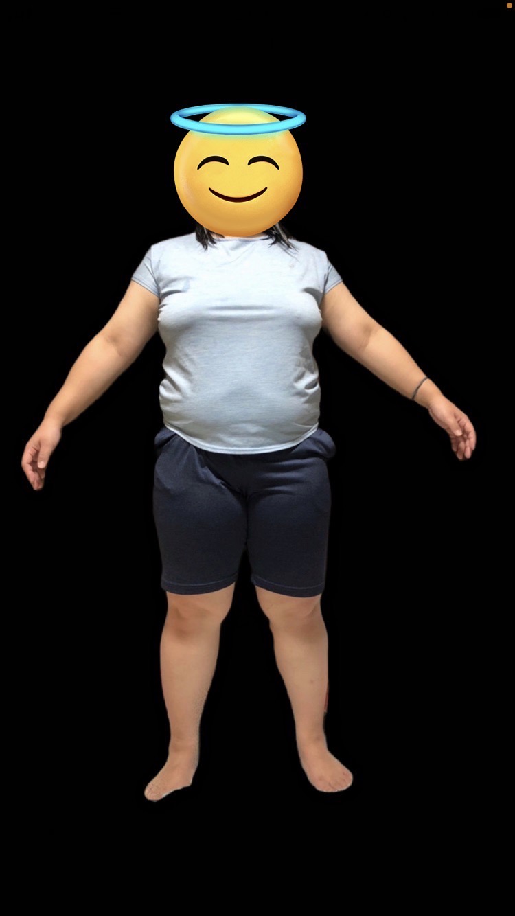 シナジム加西古坂店 パーソナルトレーニング会員様 before after