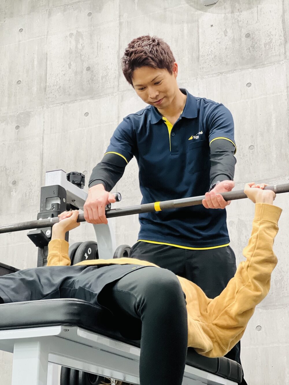 シナジム加西古坂店パーソナルトレーナー パーソナルト風景